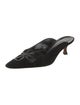 Manolo Blahnik Suede Mules