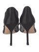 Manolo Blahnik Lace Mesh Accents Pumps