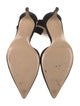 Manolo Blahnik Suede D'Orsay Pumps