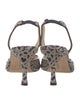 Manolo Blahnik Printed Slingback Pumps