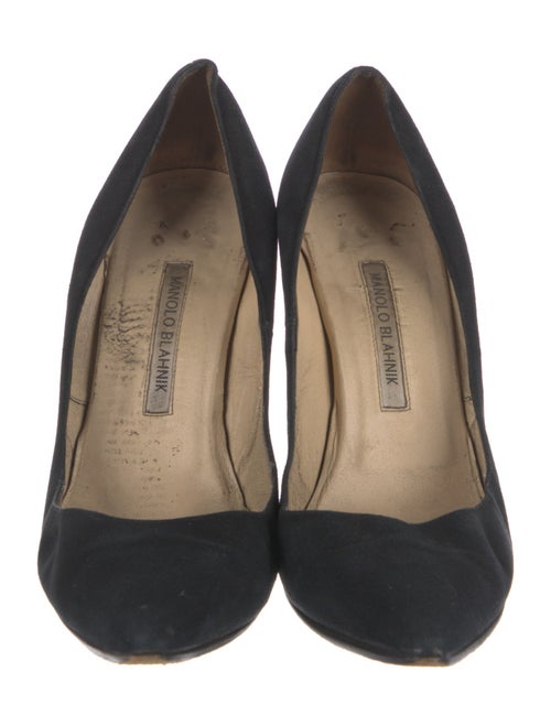 Manolo Blahnik Suede Pumps