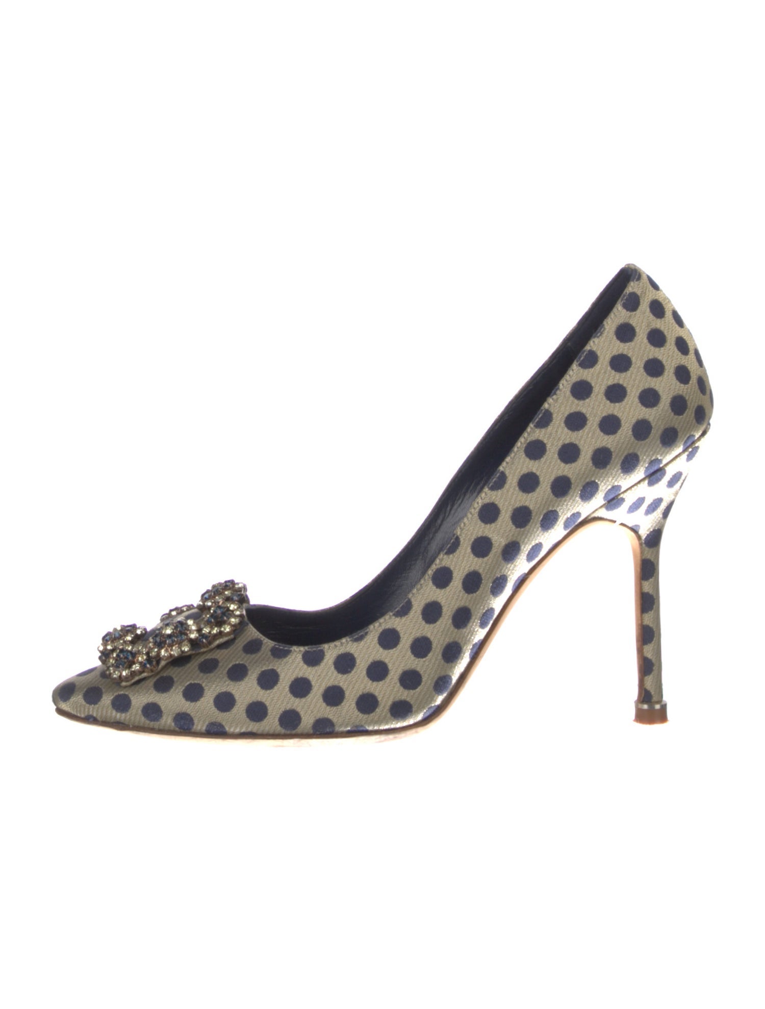 Manolo Blahnik Ponyhair Animal Print Pumps