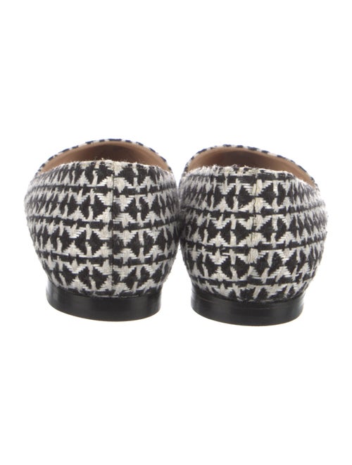 Manolo Blahnik Printed Flats