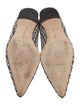 Manolo Blahnik Printed Flats