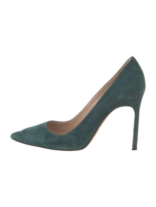 Manolo Blahnik Suede Pumps