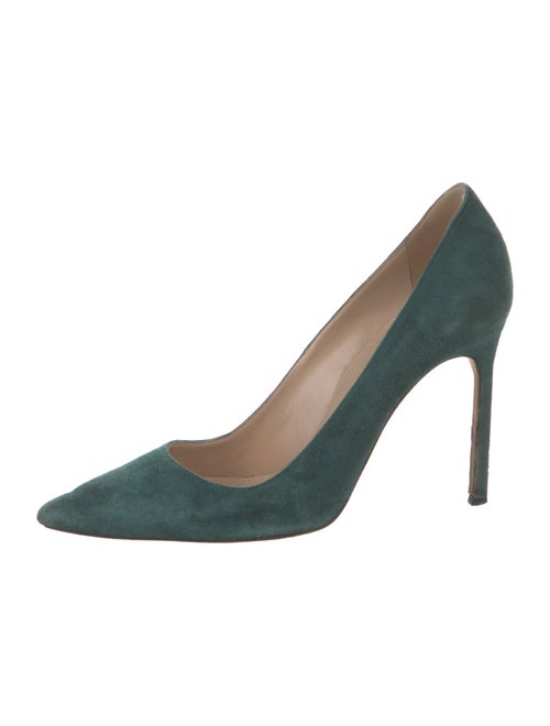 Manolo Blahnik Suede Pumps