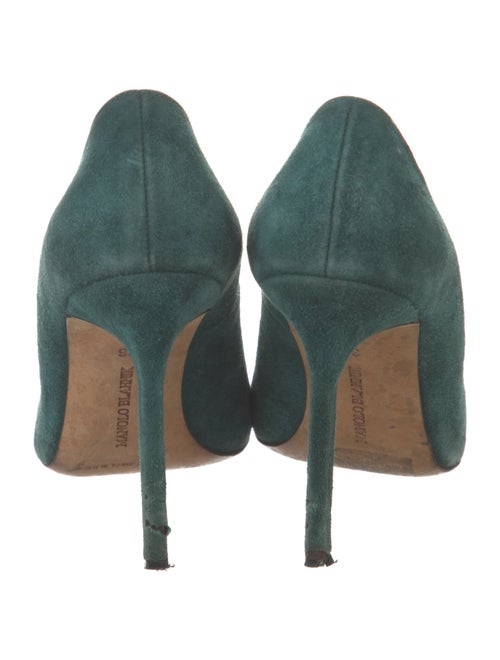 Manolo Blahnik Suede Pumps