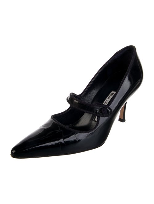 Manolo Blahnik Patent Leather Pumps