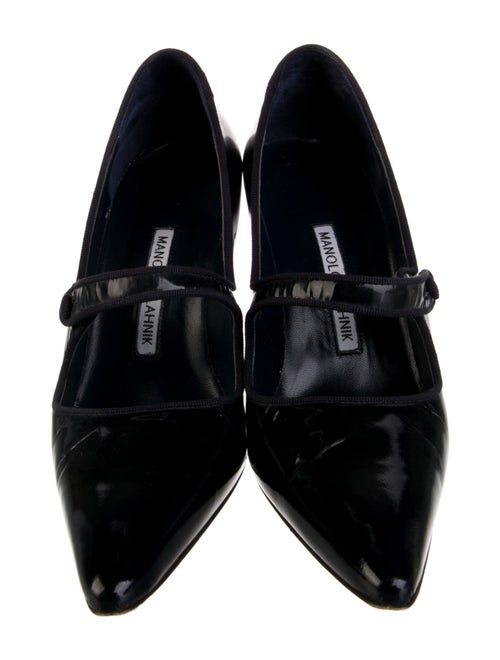 Manolo Blahnik Patent Leather Pumps