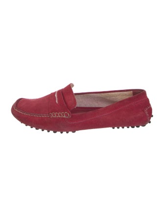 Manolo Blahnik Suede Loafers