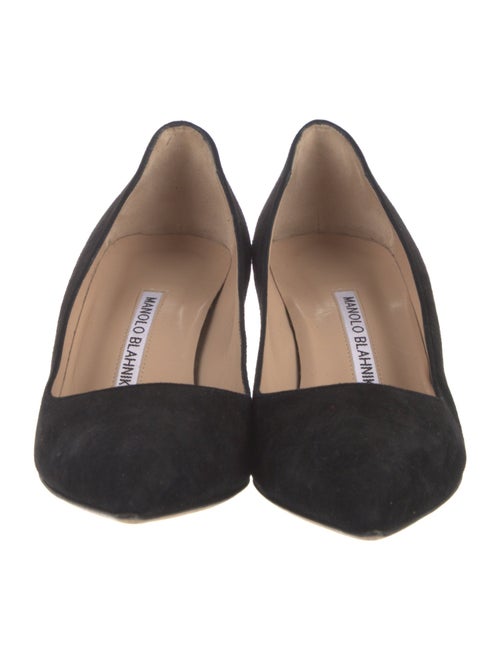 Manolo Blahnik Suede Pumps