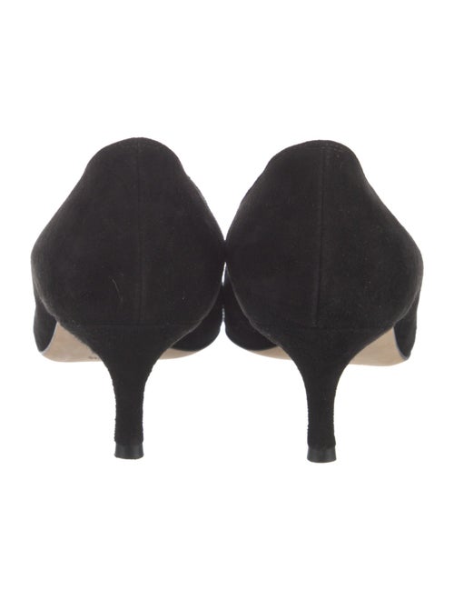 Manolo Blahnik Suede Pumps