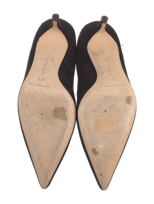 Manolo Blahnik Suede Pumps