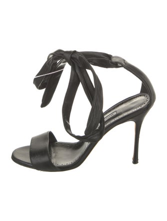 Manolo Blahnik Leather Sandals
