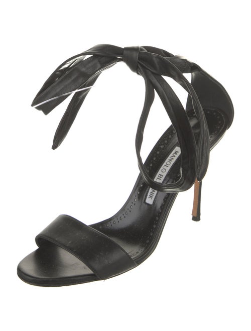 Manolo Blahnik Leather Sandals