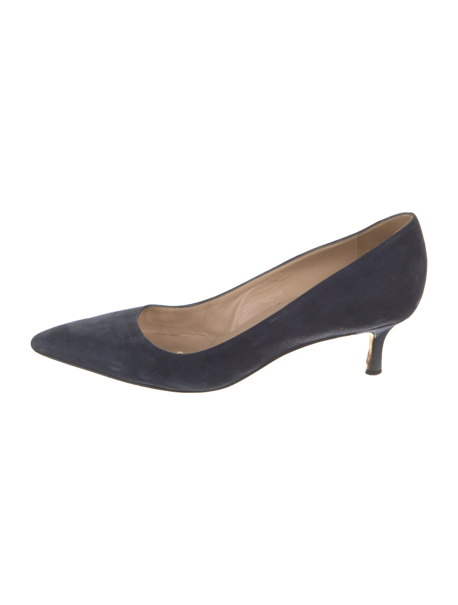 Manolo Blahnik Suede Pumps