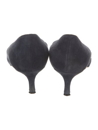 Manolo Blahnik Suede Pumps