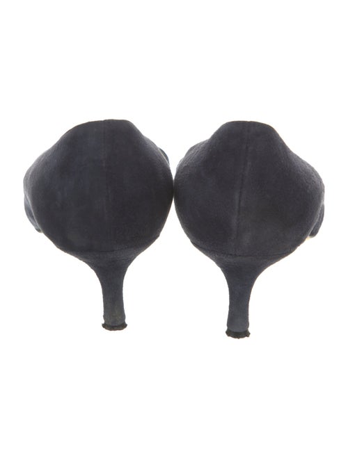 Manolo Blahnik Suede Pumps