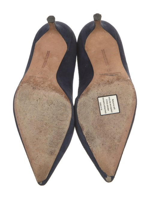 Manolo Blahnik Suede Pumps