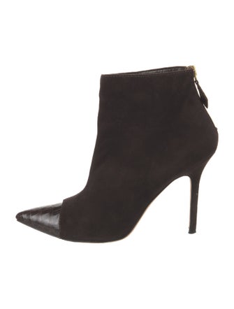 Manolo Blahnik Suede Boots