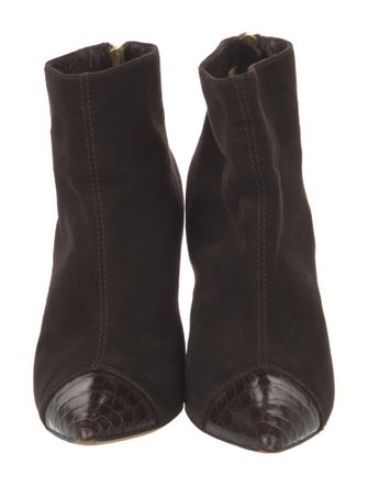 Manolo Blahnik Suede Boots