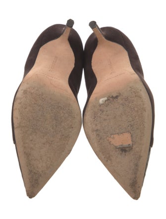 Manolo Blahnik Suede Boots