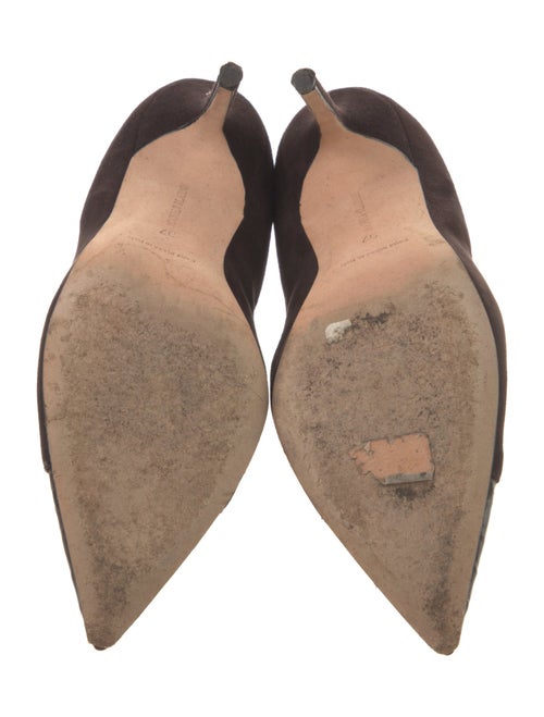 Manolo Blahnik Suede Boots
