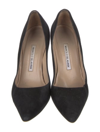 Manolo Blahnik Suede Pumps