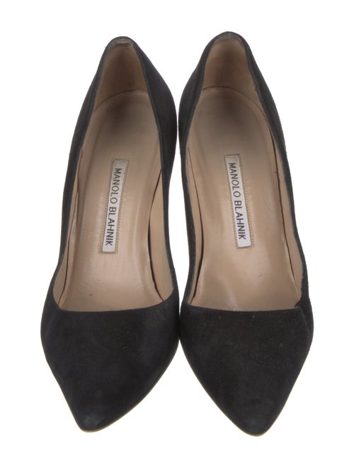 Manolo Blahnik Suede Pumps