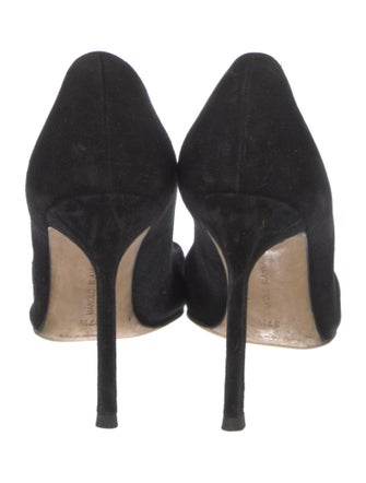 Manolo Blahnik Suede Pumps