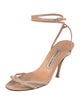 Manolo Blahnik Suede Sandals