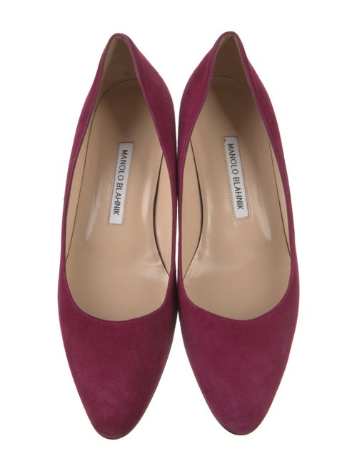 Manolo Blahnik Suede Pumps