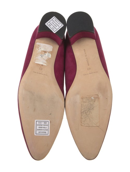 Manolo Blahnik Suede Pumps