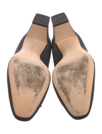 Manolo Blahnik Crystal Embellishments Pumps