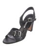 Manolo Blahnik Leather Slingback Sandals
