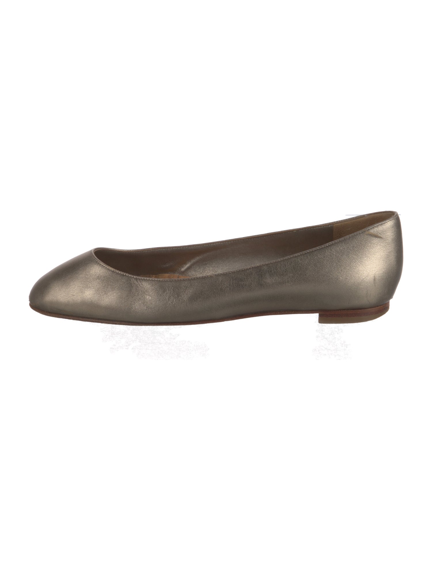 Manolo Blahnik Leather Flats