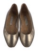 Manolo Blahnik Leather Flats