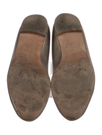 Manolo Blahnik Leather Flats