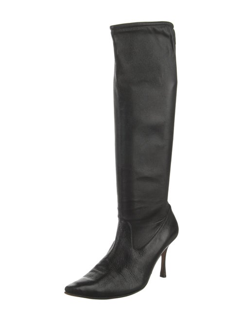 Manolo Blahnik Leather Boots