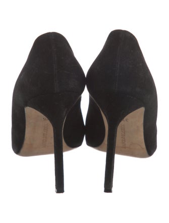 Manolo Blahnik Suede Pumps