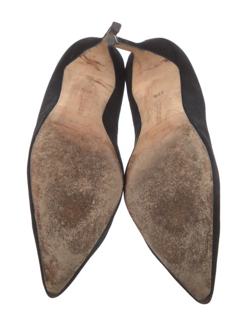Manolo Blahnik Suede Pumps