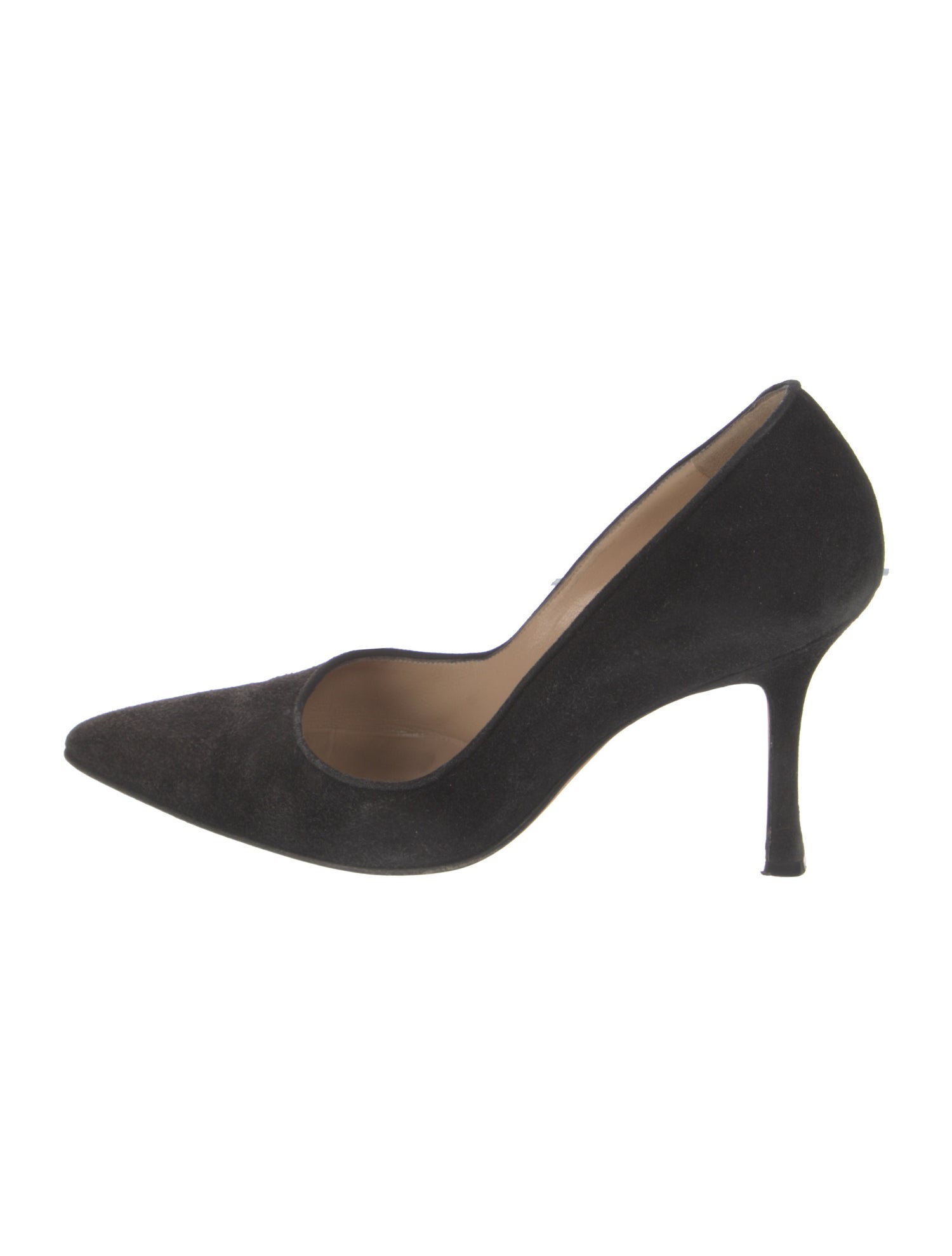 Manolo Blahnik Suede Pumps