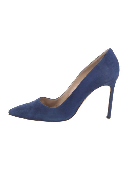Manolo Blahnik Suede Pumps