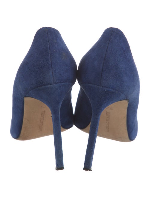 Manolo Blahnik Suede Pumps
