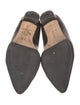 Manolo Blahnik Leather Ballet Flats