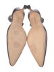 Manolo Blahnik Leather Slingback Pumps