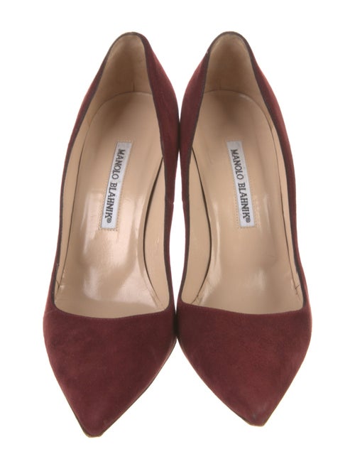 Manolo Blahnik Suede Pumps