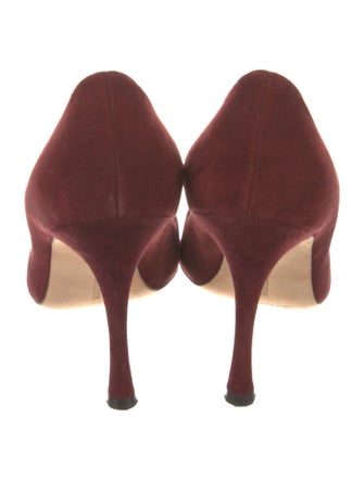 Manolo Blahnik Suede Pumps