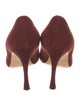 Manolo Blahnik Suede Pumps