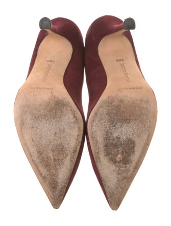 Manolo Blahnik Suede Pumps